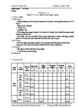 Giáo án Ngữ văn Lớp 9 - Tiết 171+172 Kiểm tra học kì II - Năm học 2016-2017